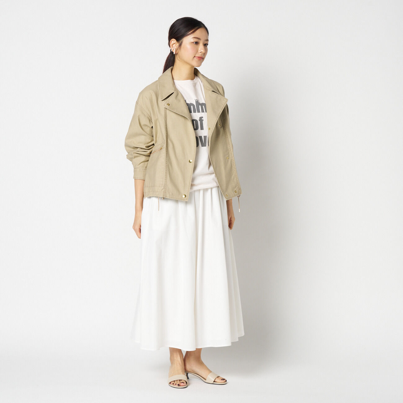 HELIOPOLE「HELIOPOLE 【オンライン限定】MILITARY BLOUSON」|ブルゾン・スタジャン|