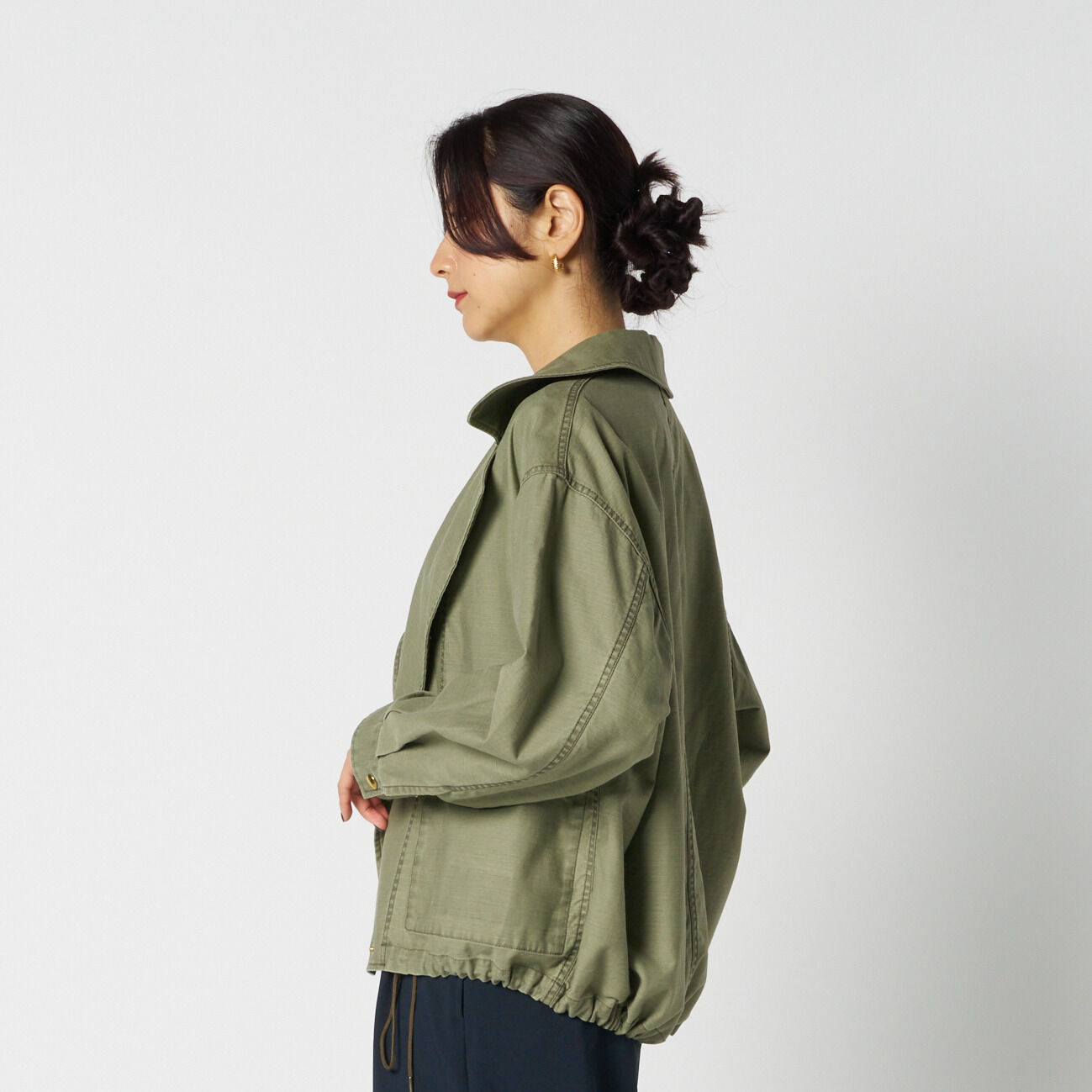 HELIOPOLE「HELIOPOLE 【オンライン限定】MILITARY BLOUSON」|ブルゾン・スタジャン|