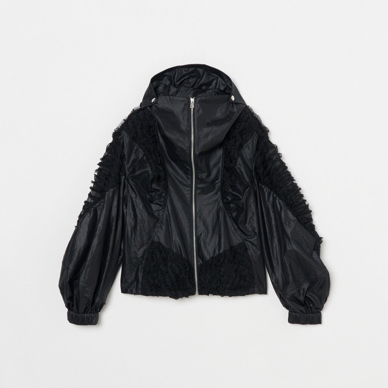  「muller of yoshiokubo RUFFLE CHIFFON BLOUSON」|ブルゾン・スタジャン|