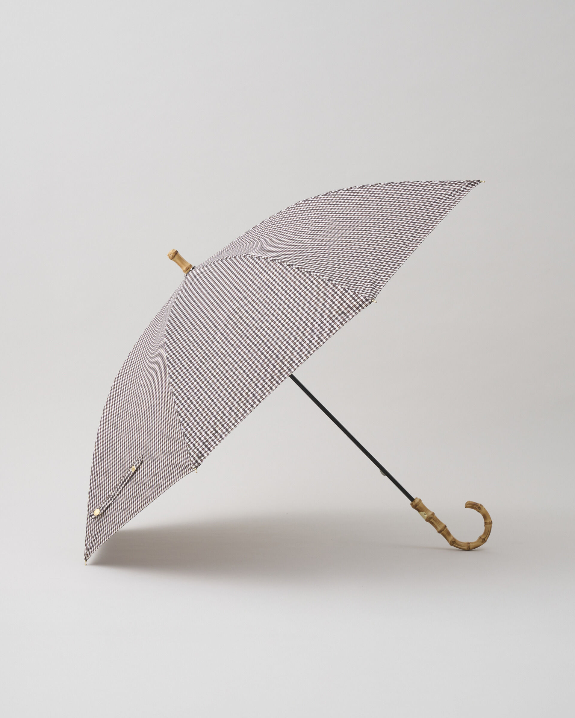 Traditional Weatherwear「【軽量】UMBRELLA BAMBOO LITE」|傘|ﾍﾞｰｼﾞｭ ｶﾞﾝｸﾗﾌﾞﾁｪｯｸ