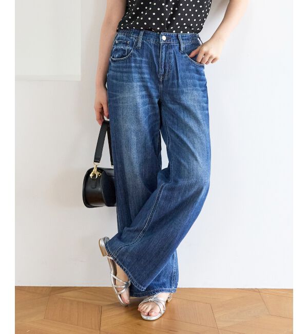  「Healthy denim PinkPepper M-Easy」|デニム|ブルー