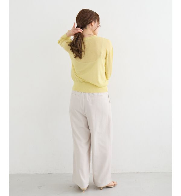  「【手洗い可】タンブラーブッチャータックワイドパンツ」|その他|