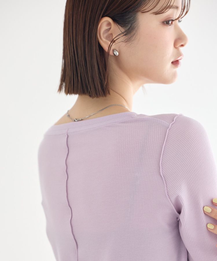 earth music&ecology「微シアーメロープルオーバー」|Tシャツ・カットソー|