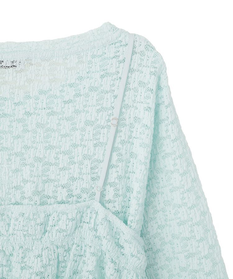 earth music&ecology「SET2点カットレースプルオーバー＋ビスチェ」|Tシャツ・カットソー|