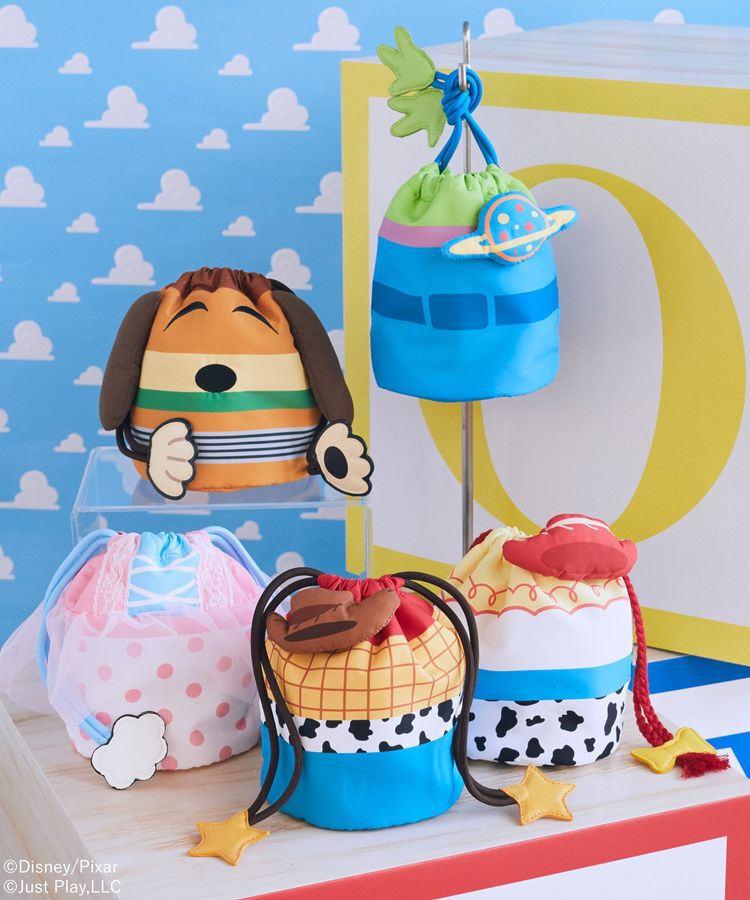 earth music&ecology「アソート巾着ポーチ/TOY STORY」|ポーチ|