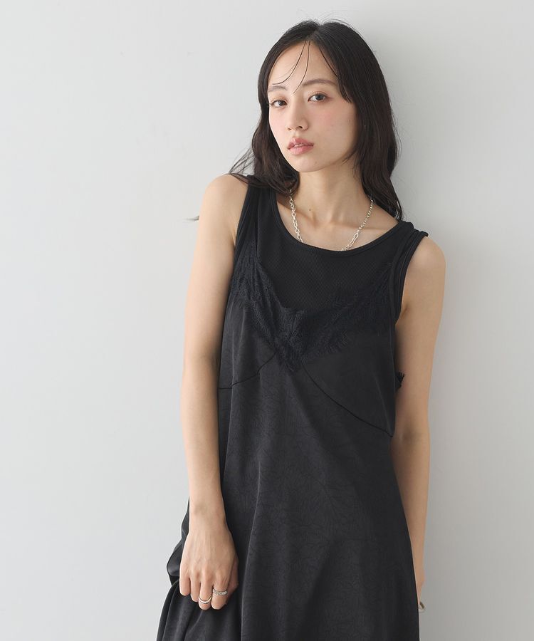 earth music&ecology「レースキャミワンピース」|ワンピース|