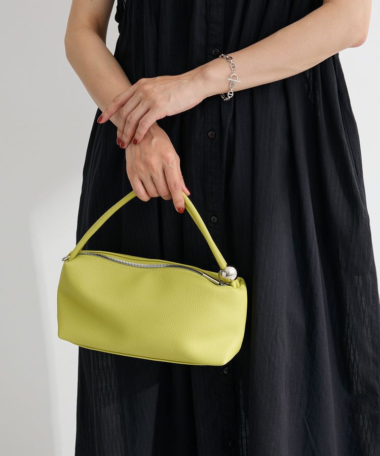 Green Parks「メタルボールポイント2WAYバッグ」|ショルダー・メッセンジャー|Lime Green