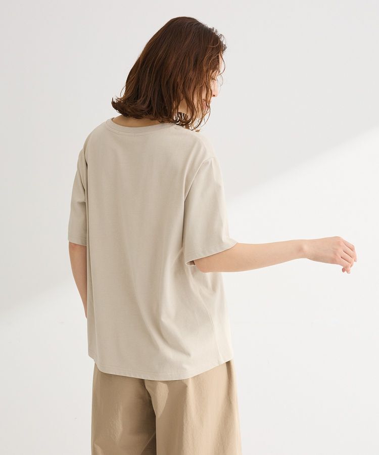 Green Parks「【適ON】多段きれい目ロゴTシャツ」|Tシャツ・カットソー|