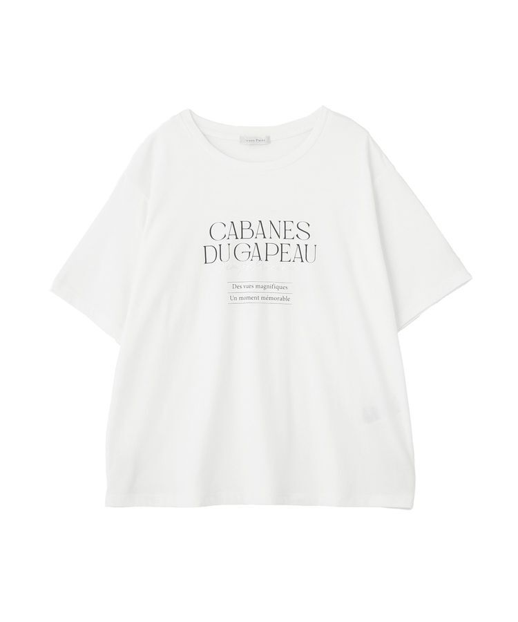 Green Parks「【適ON】多段きれい目ロゴTシャツ」|Tシャツ・カットソー|