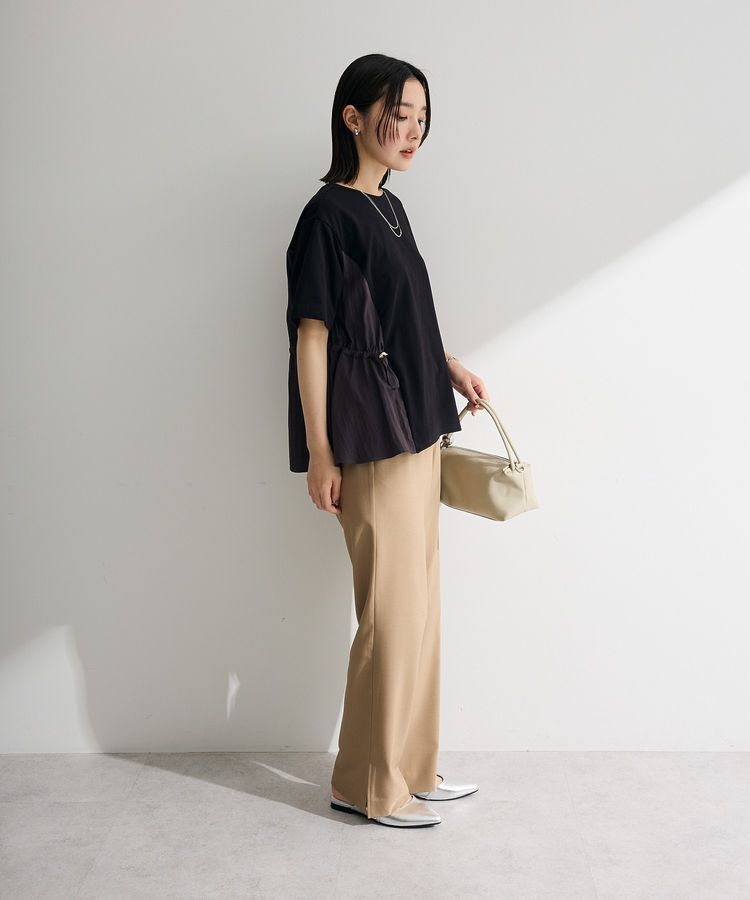 Green Parks「異素材ドッキングプルオーバー」|Tシャツ・カットソー|