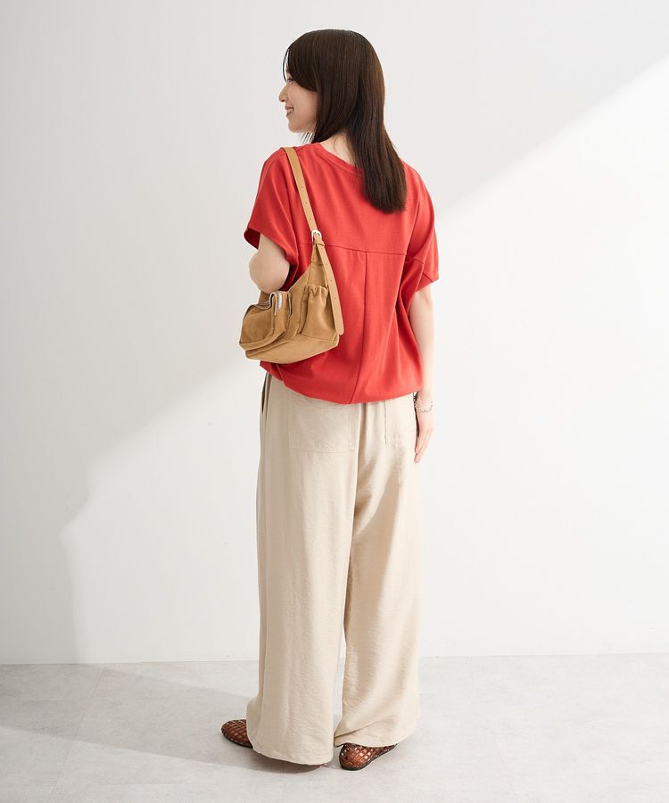 Green Parks「【適ON】超冷感ドロストフレンチプルオーバー」|Tシャツ・カットソー|
