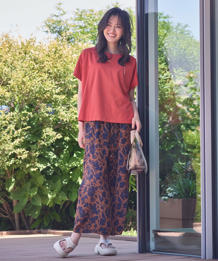 Green Parks「【適ON】超冷感ドロストフレンチプルオーバー」|Tシャツ・カットソー|