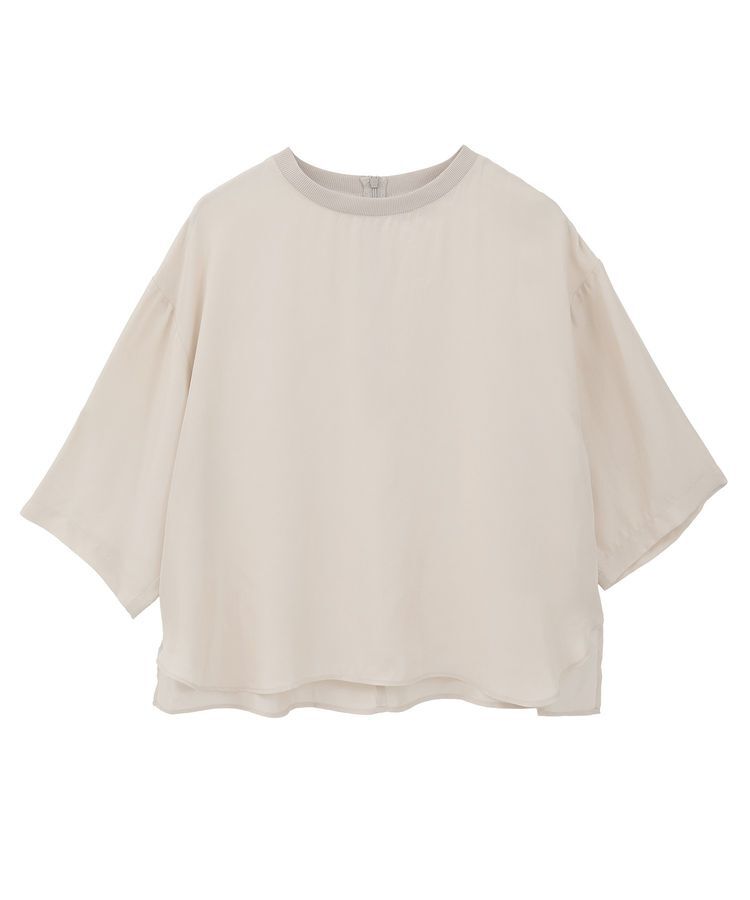 GARAGE OF GOOD CLOTHING「キュプラ混7分袖プルオーバー」|シャツ・ブラウス|