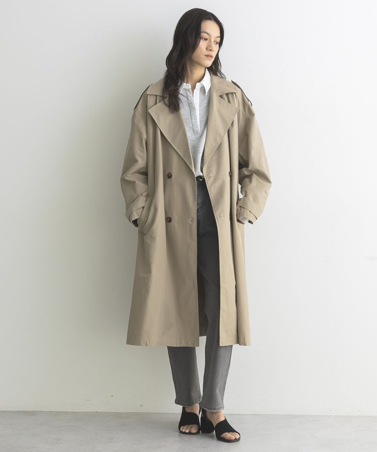 GARAGE OF GOOD CLOTHING「ロングトレンチコート」|トレンチコート|