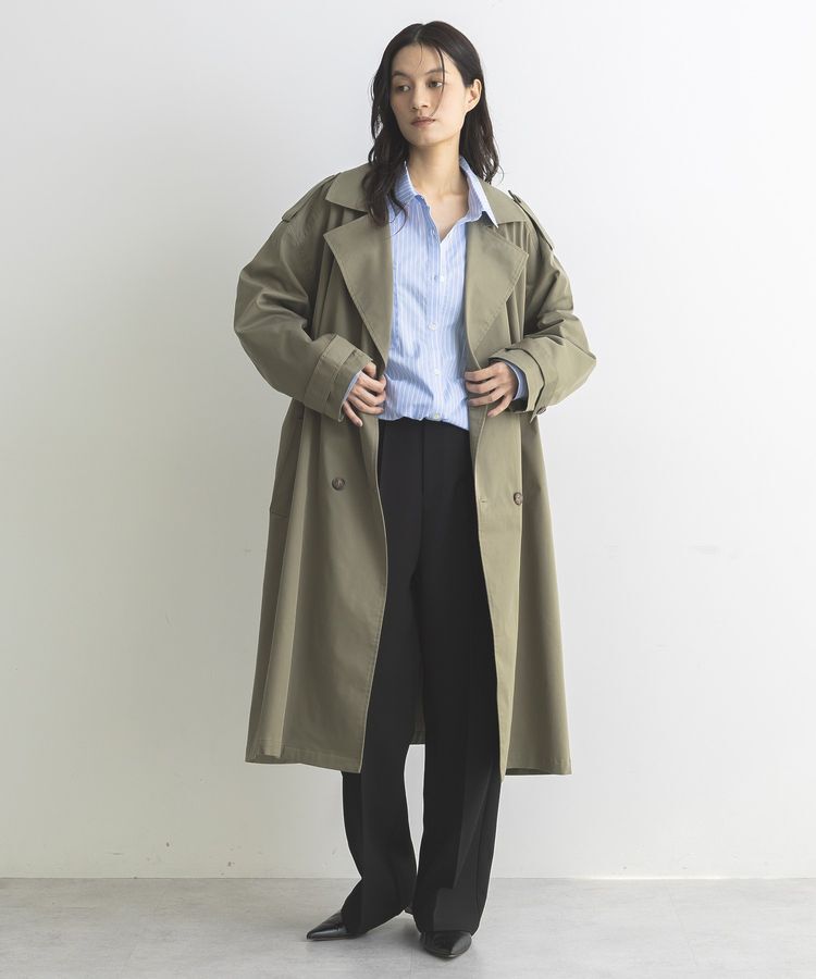 GARAGE OF GOOD CLOTHING「ロングトレンチコート」|トレンチコート|