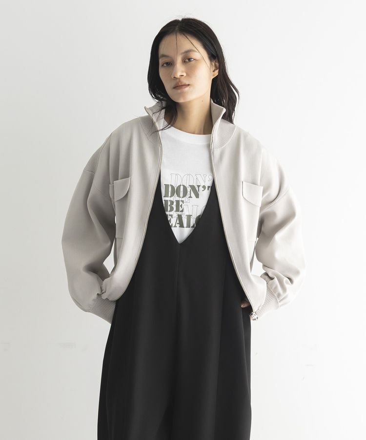 GARAGE OF GOOD CLOTHING「総針ニットWzipブルゾン2」|ブルゾン・スタジャン|