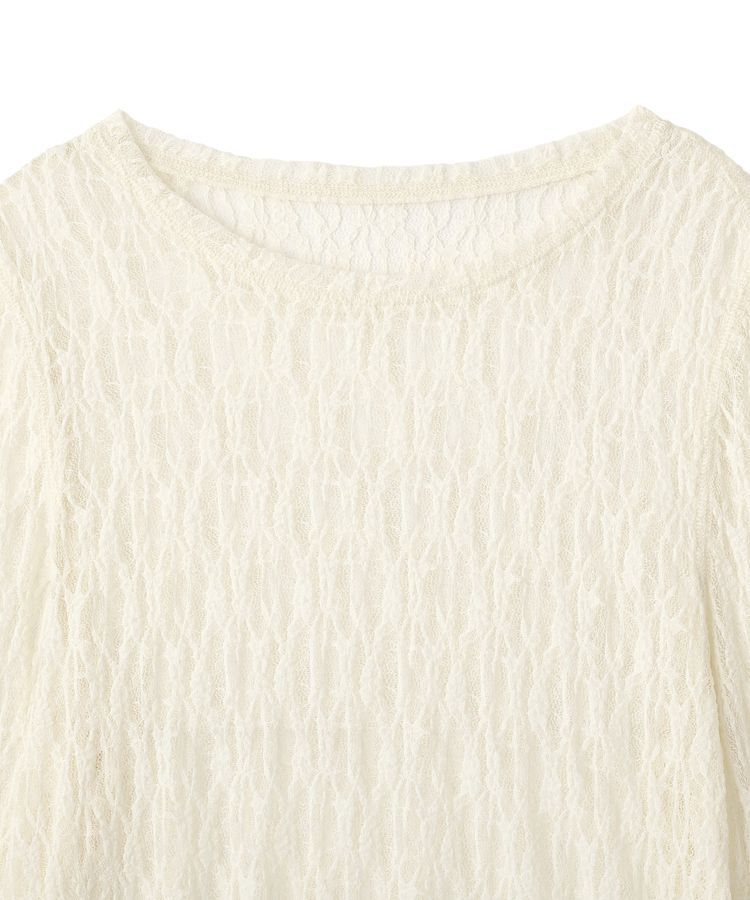 GARAGE OF GOOD CLOTHING「ストレッチレースクルーネックプルオーバー」|Tシャツ・カットソー|