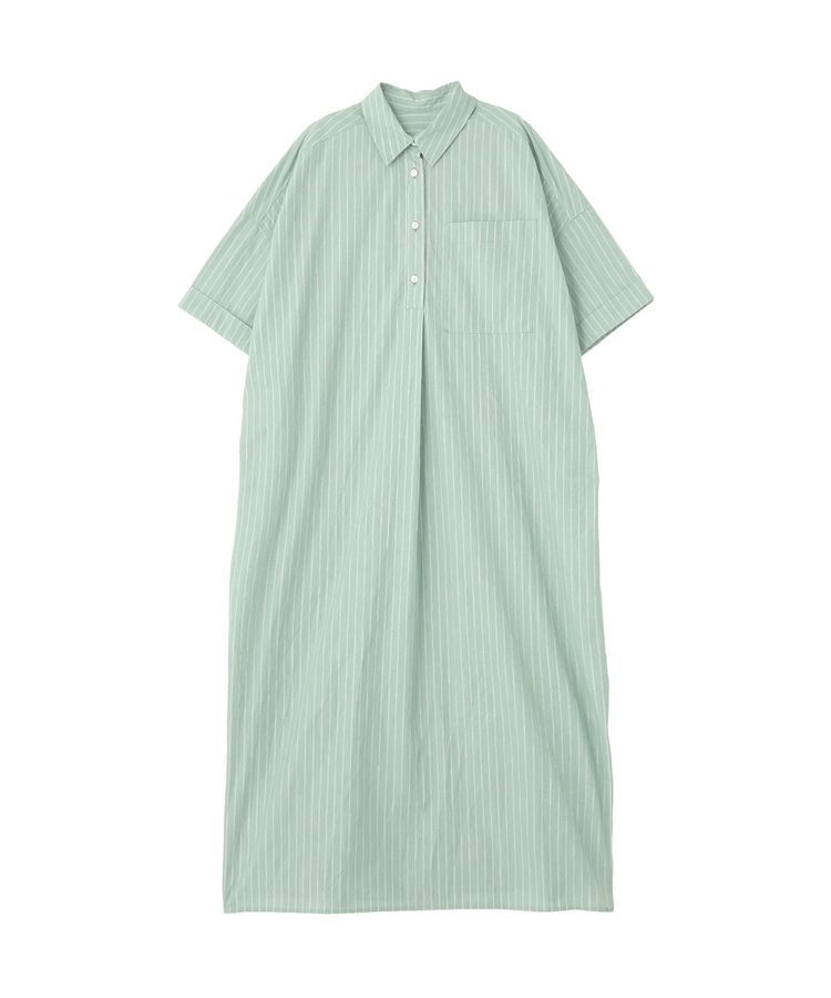 GARAGE OF GOOD CLOTHING「【日本製】ストライプスキッパーワンピース」|ワンピース|