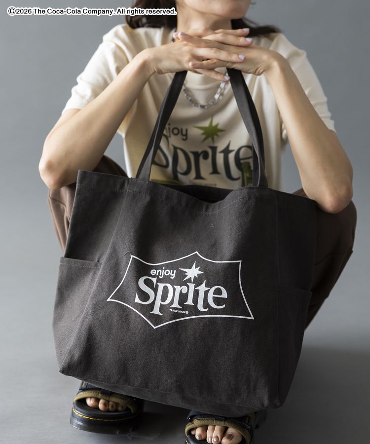 GARAGE OF GOOD CLOTHING「Sprite / ロゴキャンバストート」|トートバッグ|Brown