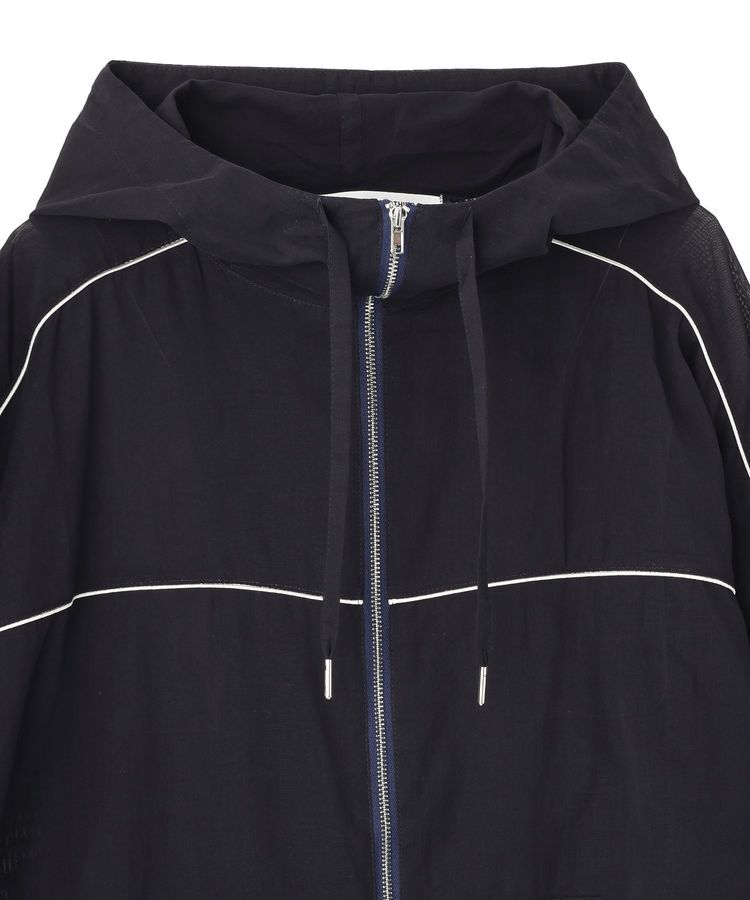 GARAGE OF GOOD CLOTHING「シースルーコットンパーカーブルゾン」|ブルゾン・スタジャン|