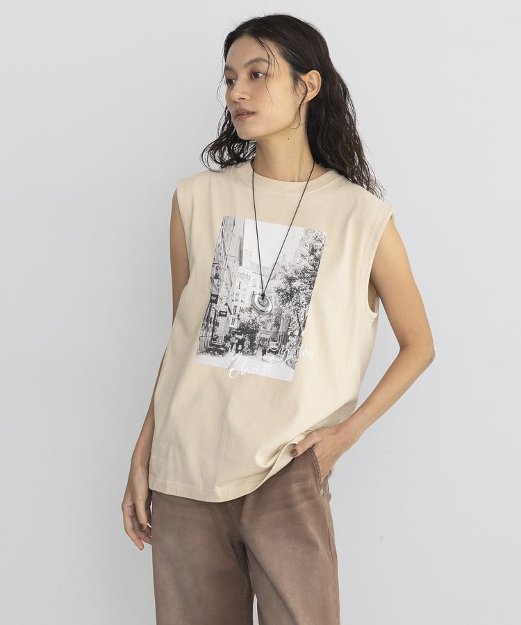 GARAGE OF GOOD CLOTHING「ノースリーブphotoT」|Tシャツ・カットソー|
