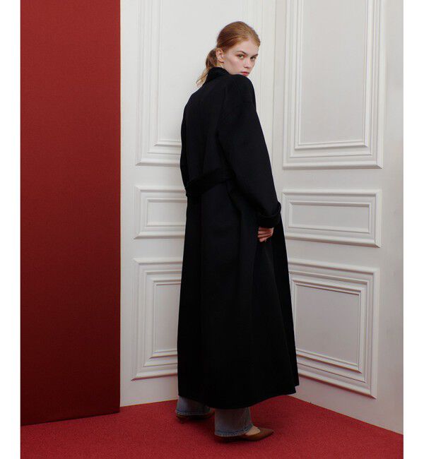 LOULOU WILLOUGHBY「【LOULOU WILLOUGHBY】MTRカシミヤロングコート」|ダッフルコート|