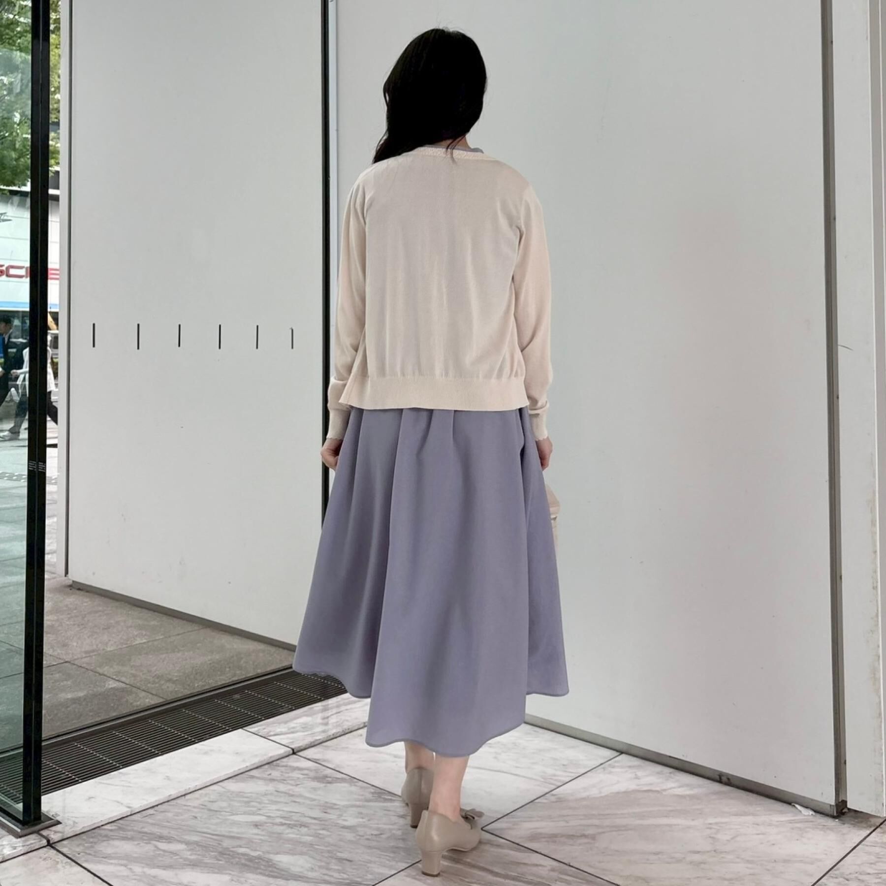 Couture broach「【アンサンブル可・UVカット・アンチピリング】ポイント透かしビジュー釦カーディガン」|カーディガン|