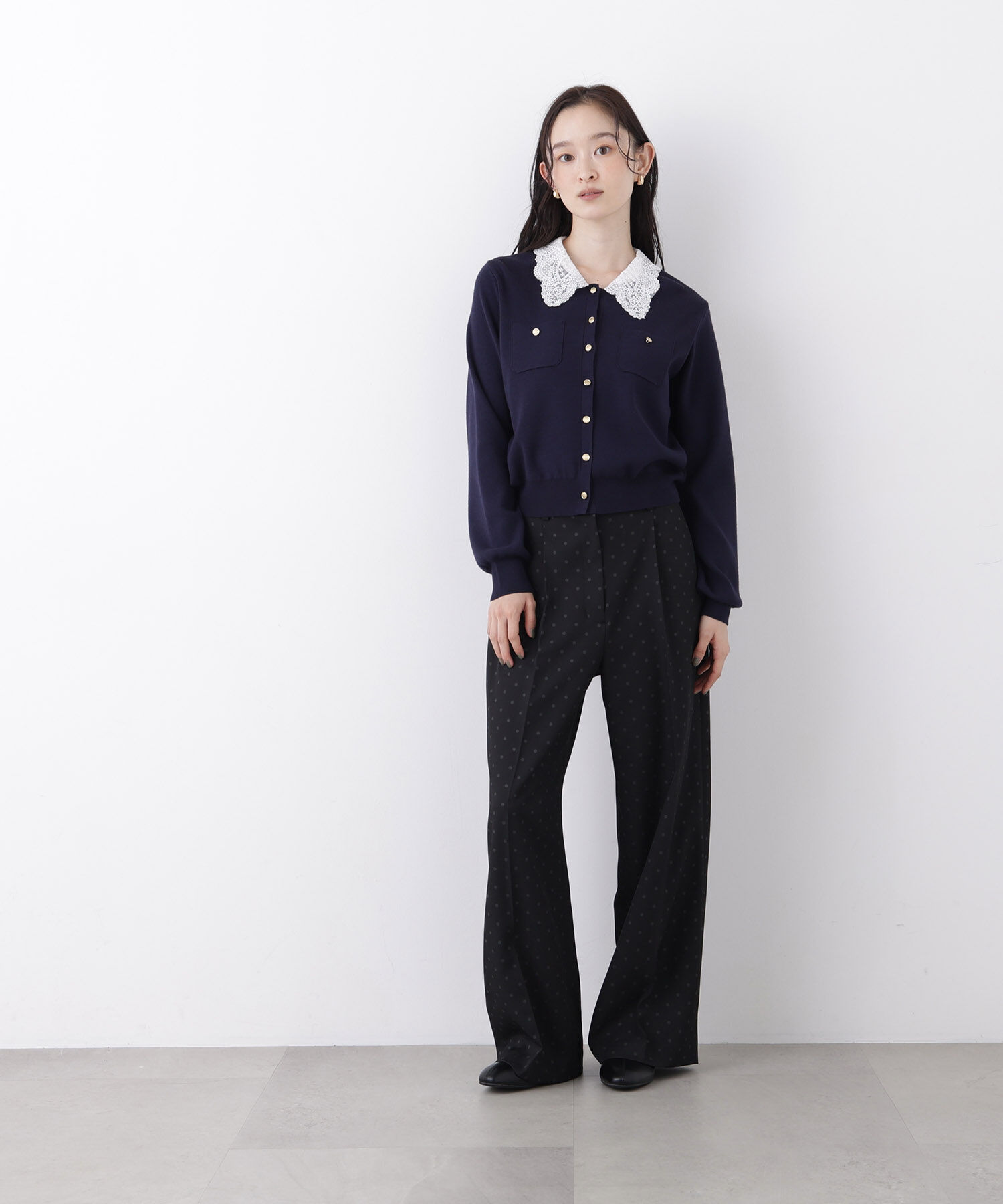  「〈N.〉ドットプリントパンツ」|その他|