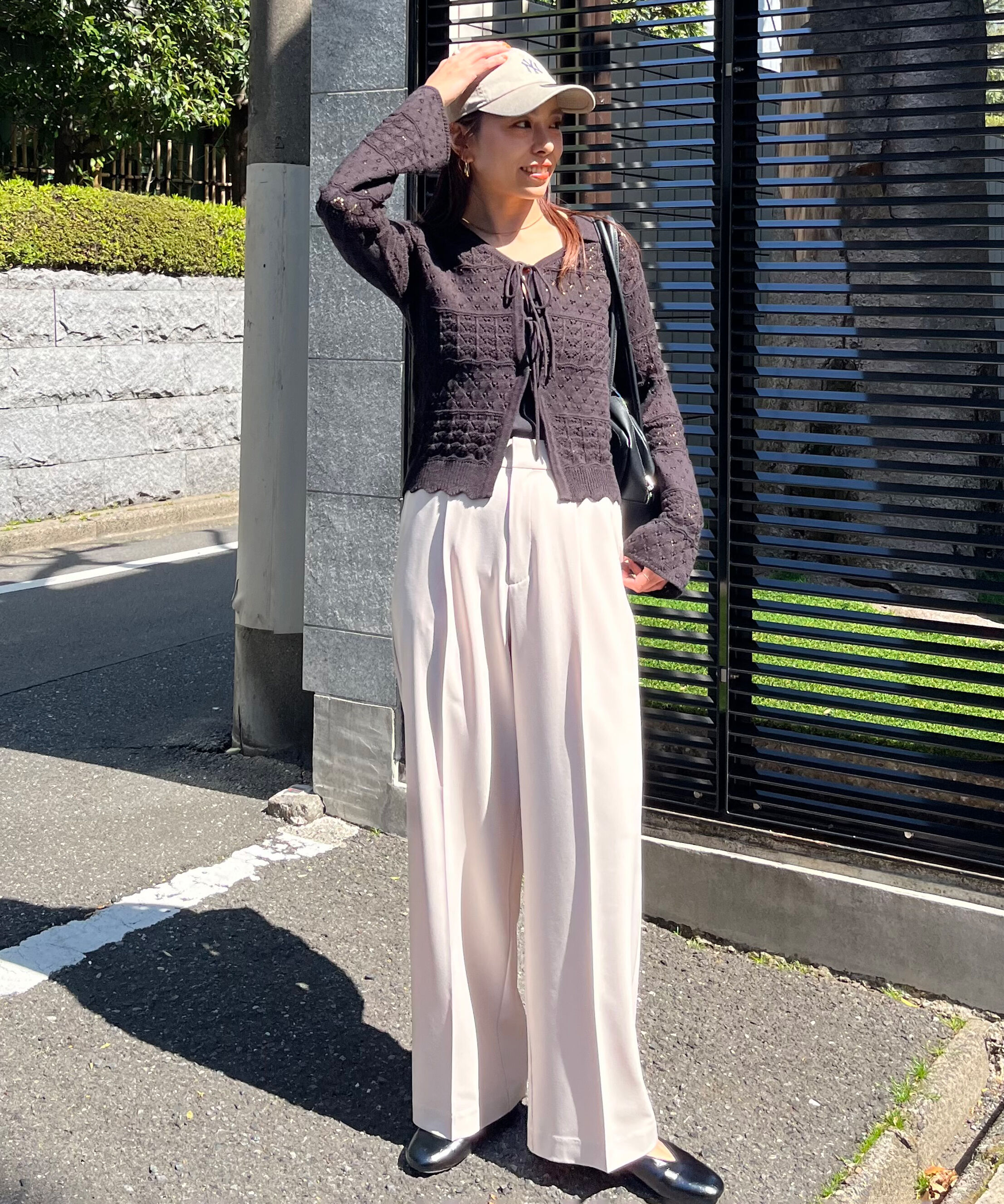  「ﾜﾝﾀｯｸﾜｲﾄﾞﾊﾟﾝﾂ[切らずに履ける身長別ｻｲｽﾞ/低身長/高身 」|その他|