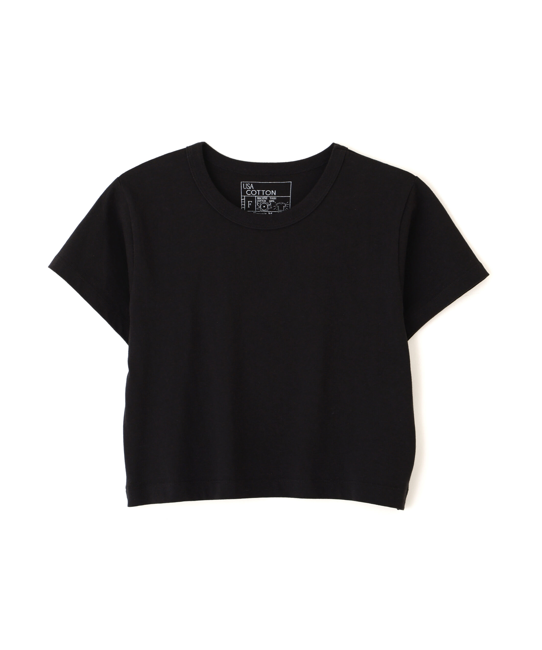 「USAコットンクルーネックTシャツ」|Tシャツ・カットソー|