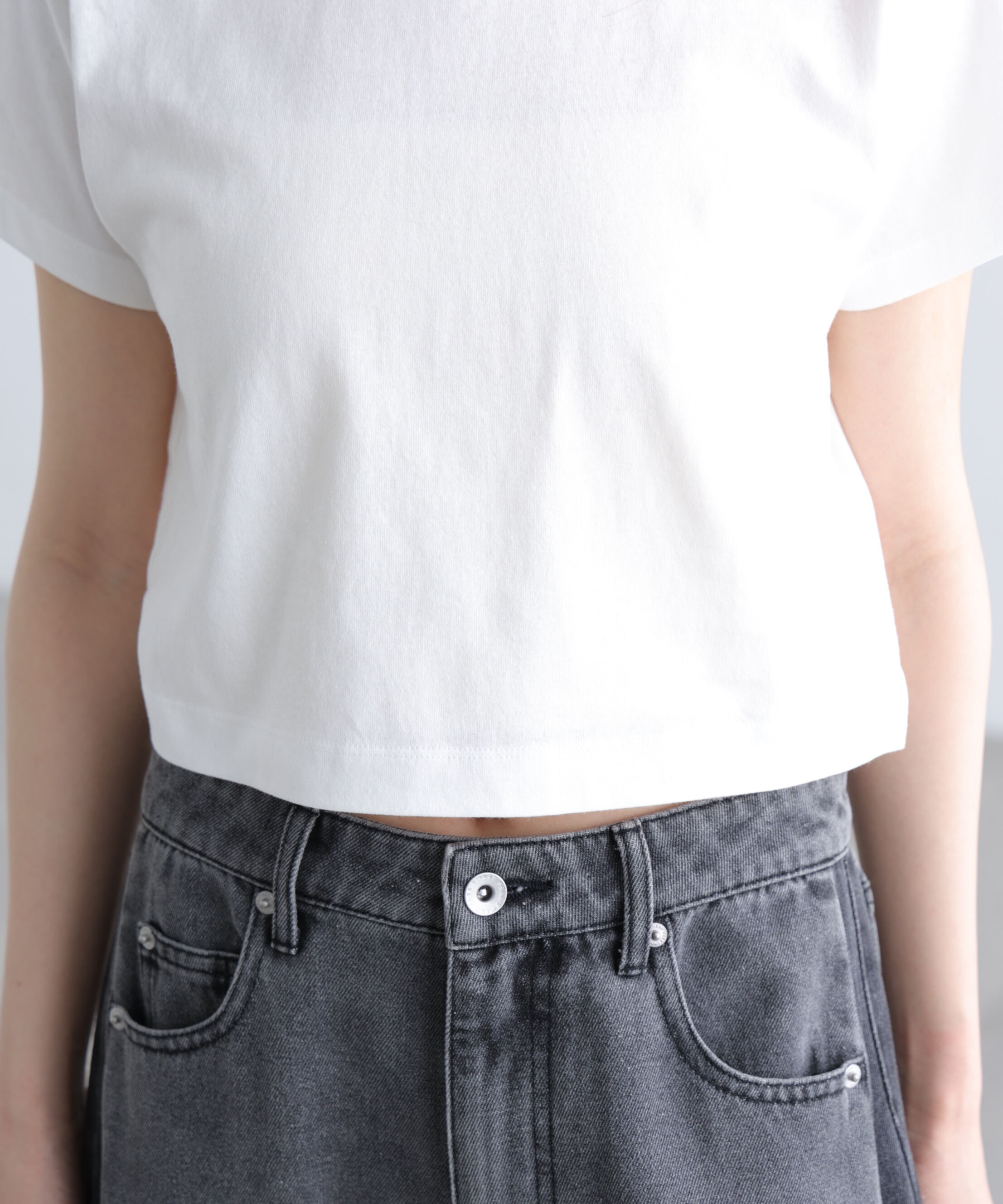  「USAコットンクルーネックTシャツ」|Tシャツ・カットソー|