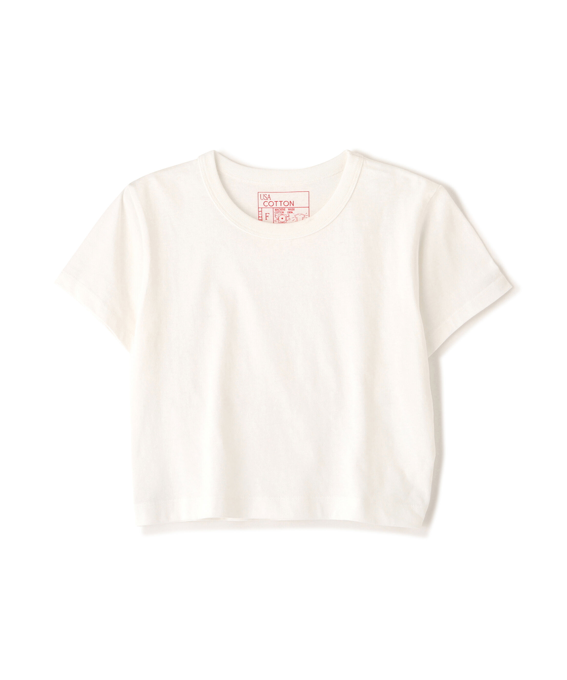  「USAコットンクルーネックTシャツ」|Tシャツ・カットソー|