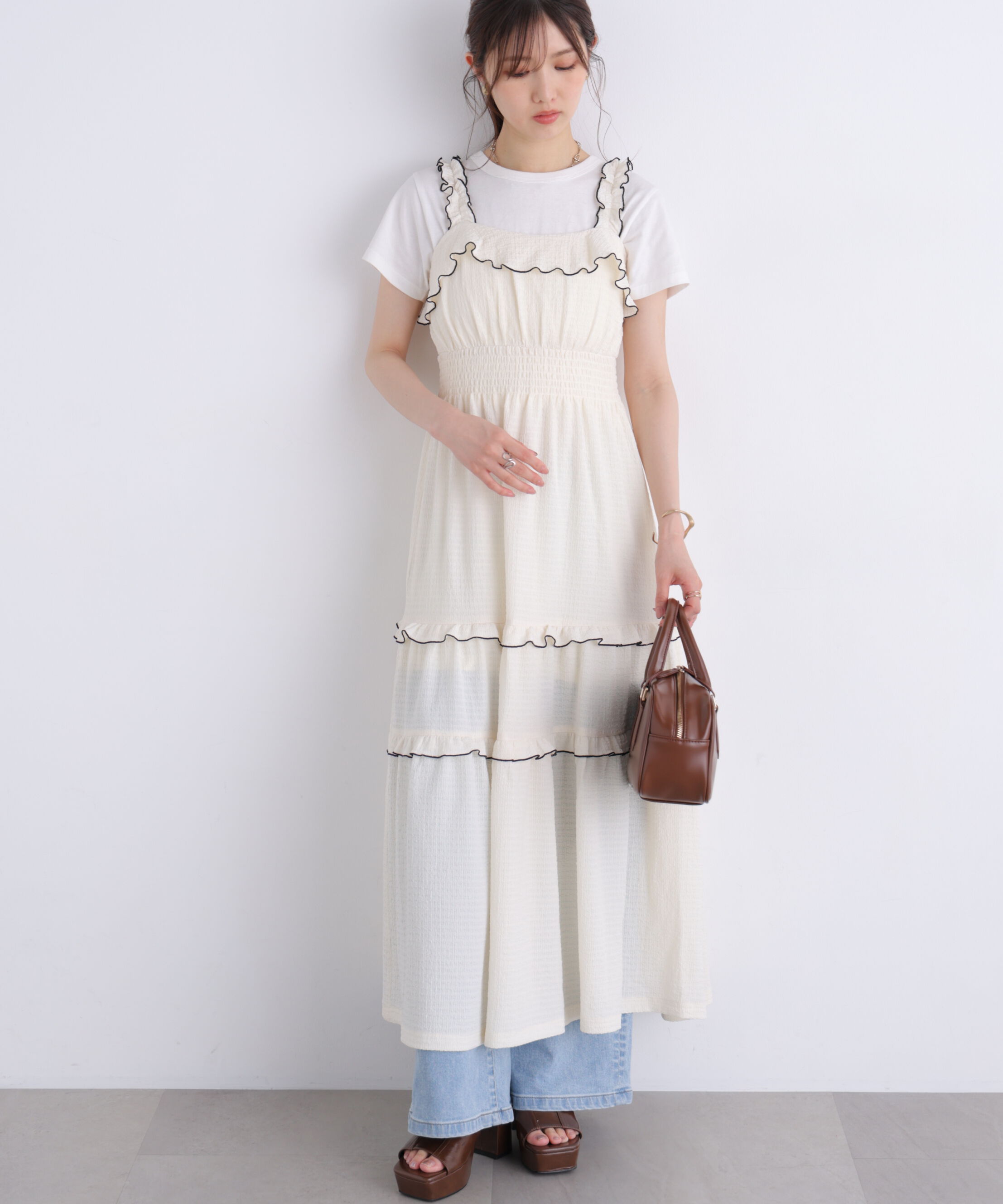  「USAコットンクルーネックTシャツ」|Tシャツ・カットソー|