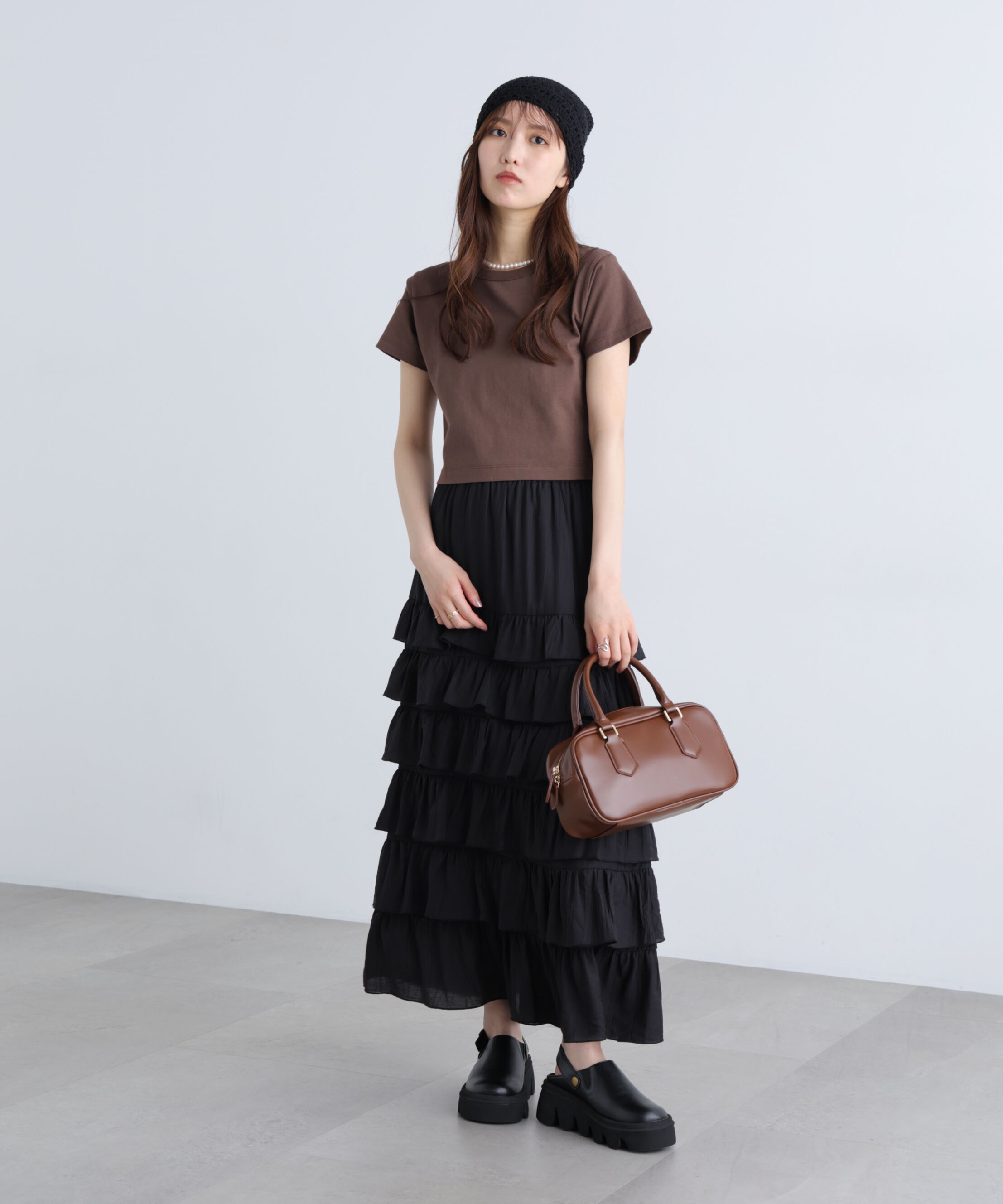  「USAコットンクルーネックTシャツ」|Tシャツ・カットソー|