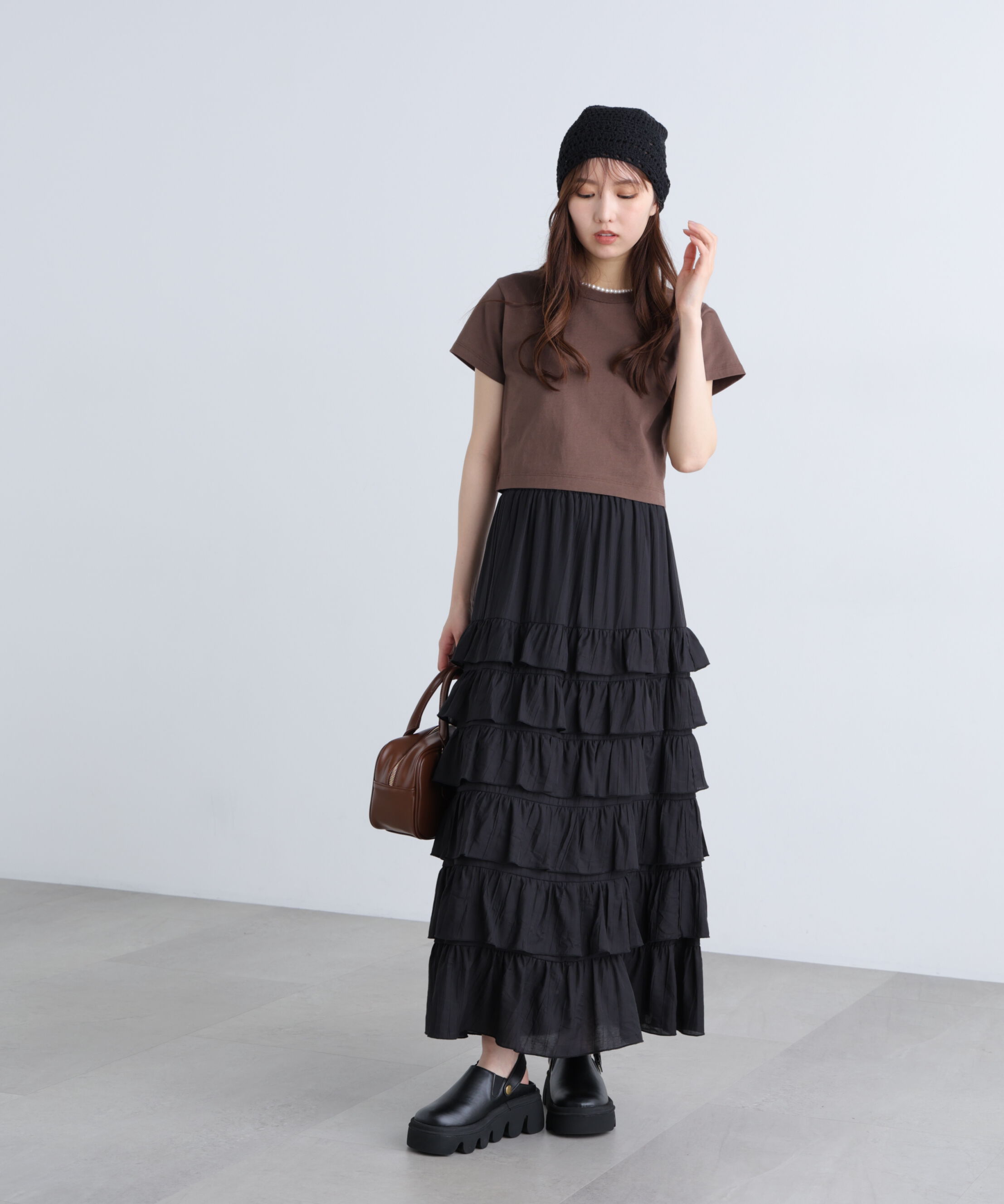  「USAコットンクルーネックTシャツ」|Tシャツ・カットソー|