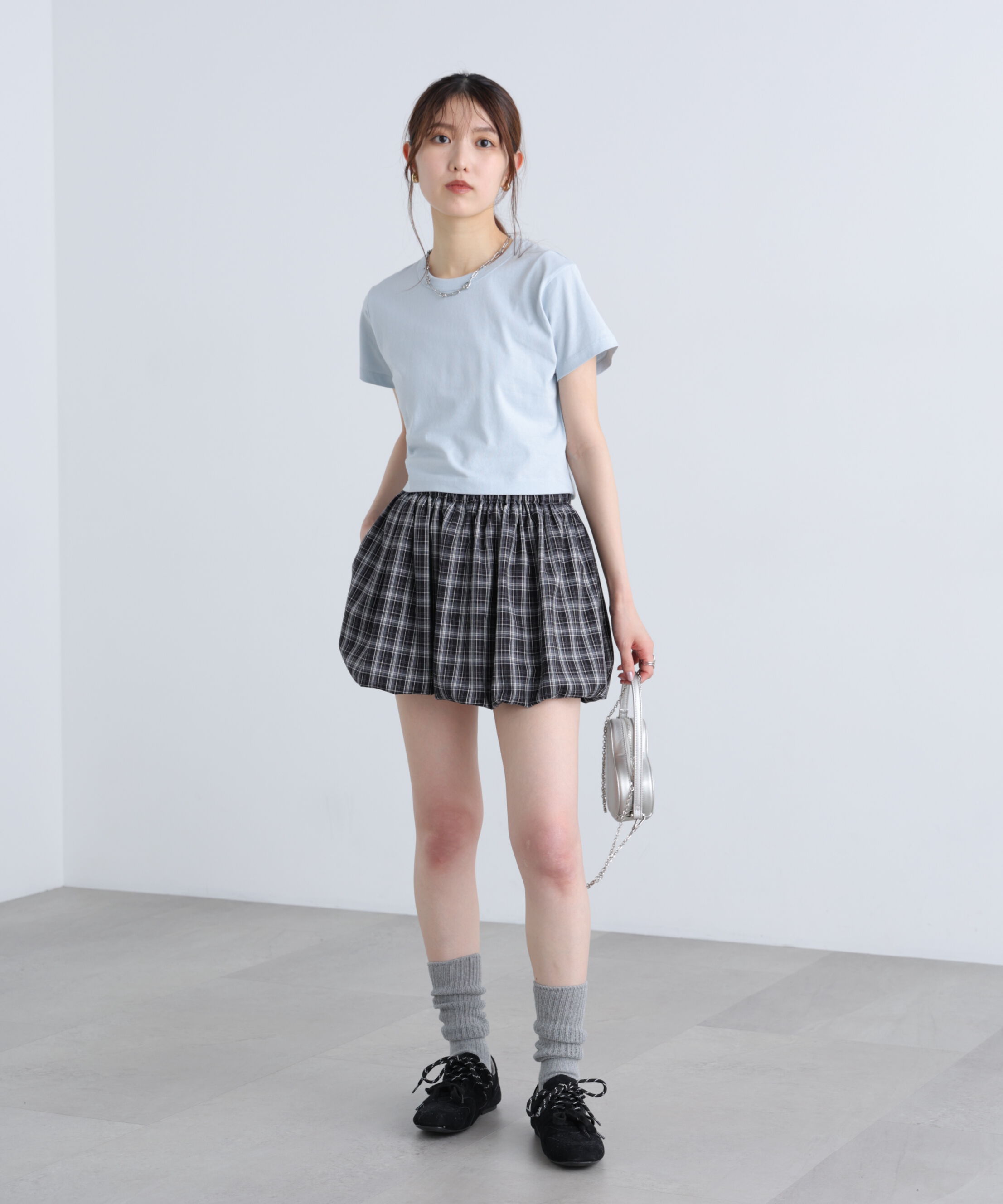  「USAコットンクルーネックTシャツ」|Tシャツ・カットソー|