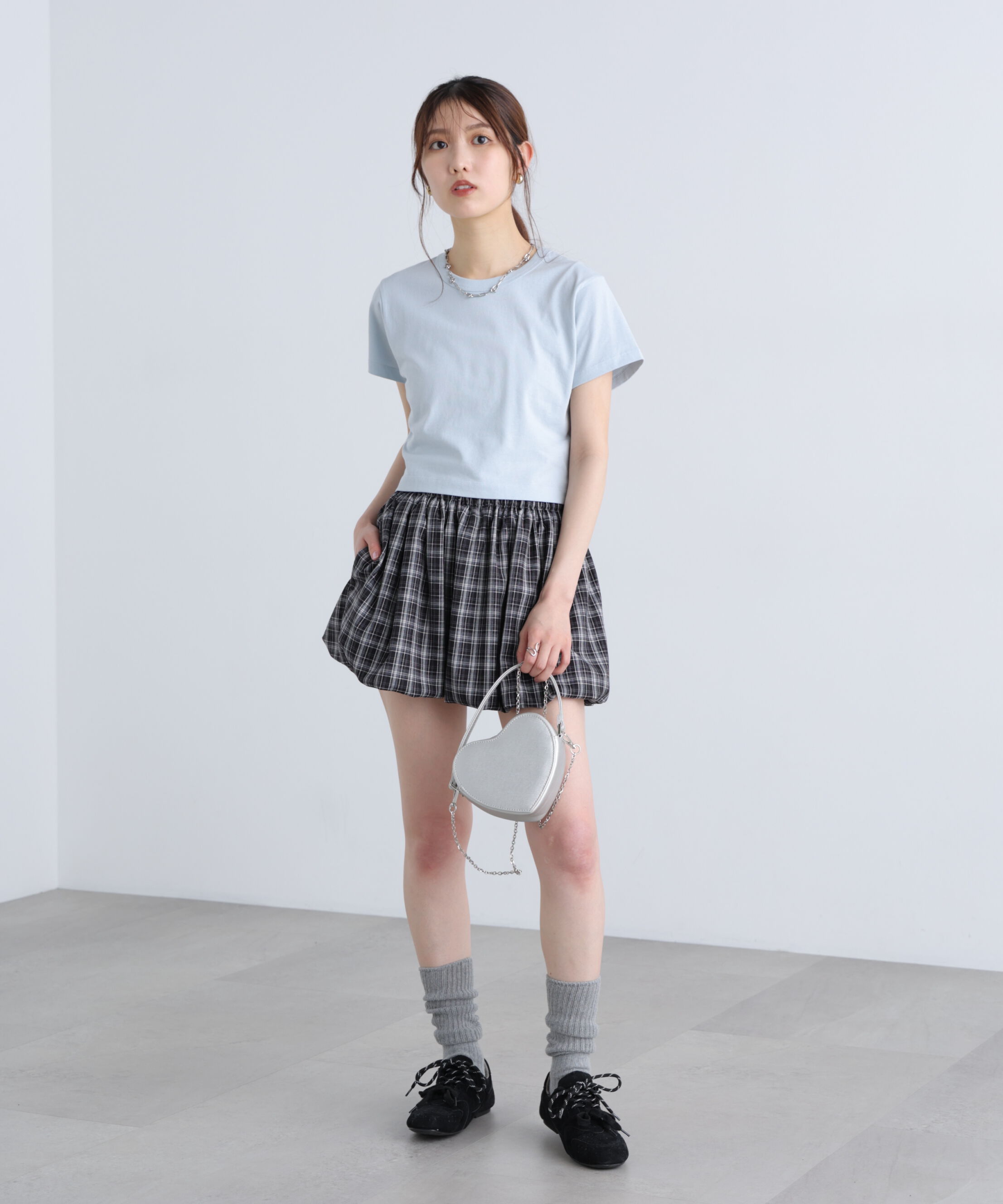  「USAコットンクルーネックTシャツ」|Tシャツ・カットソー|
