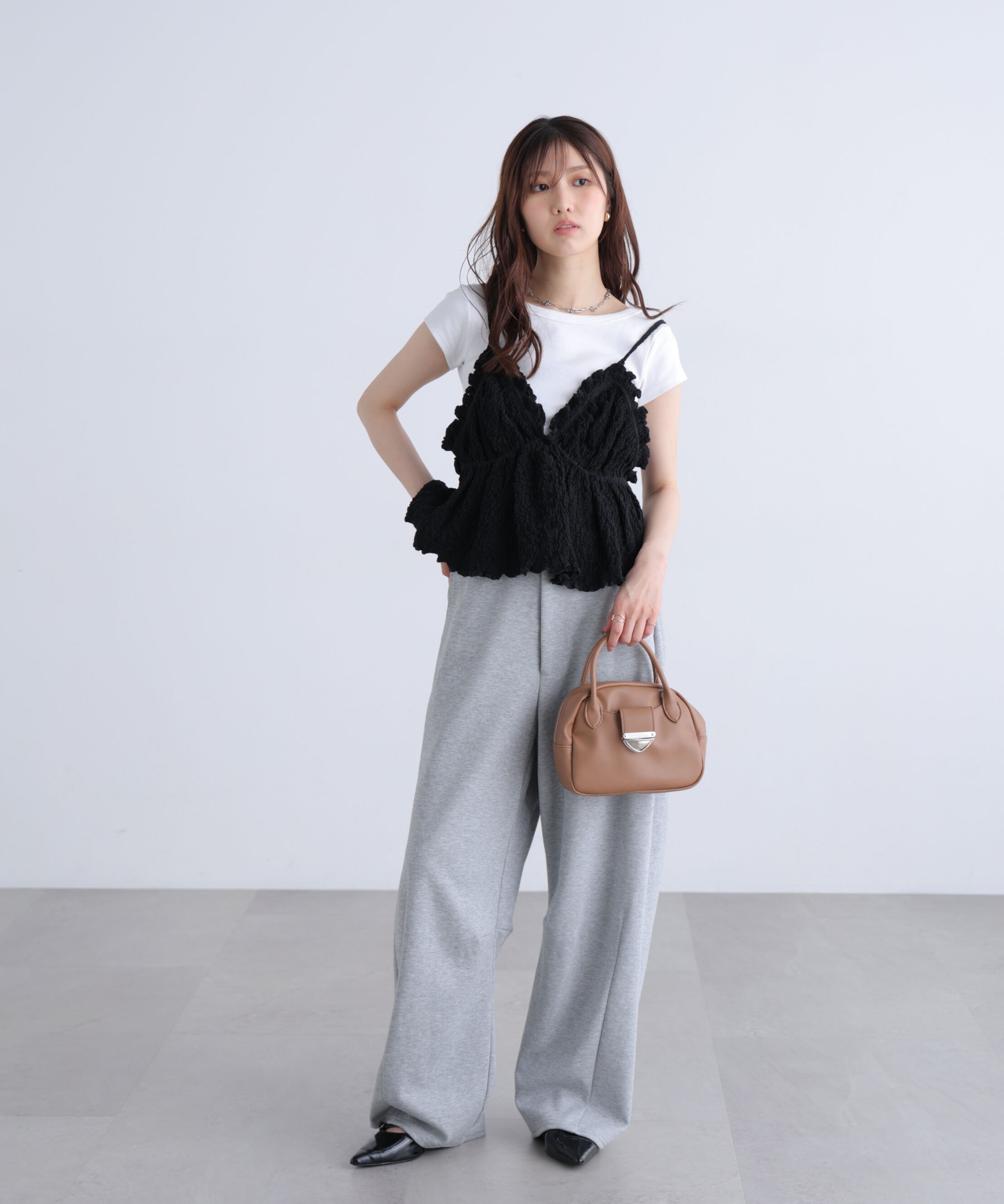  「〈MFM〉バックオープン半袖カットソー」|Tシャツ・カットソー|