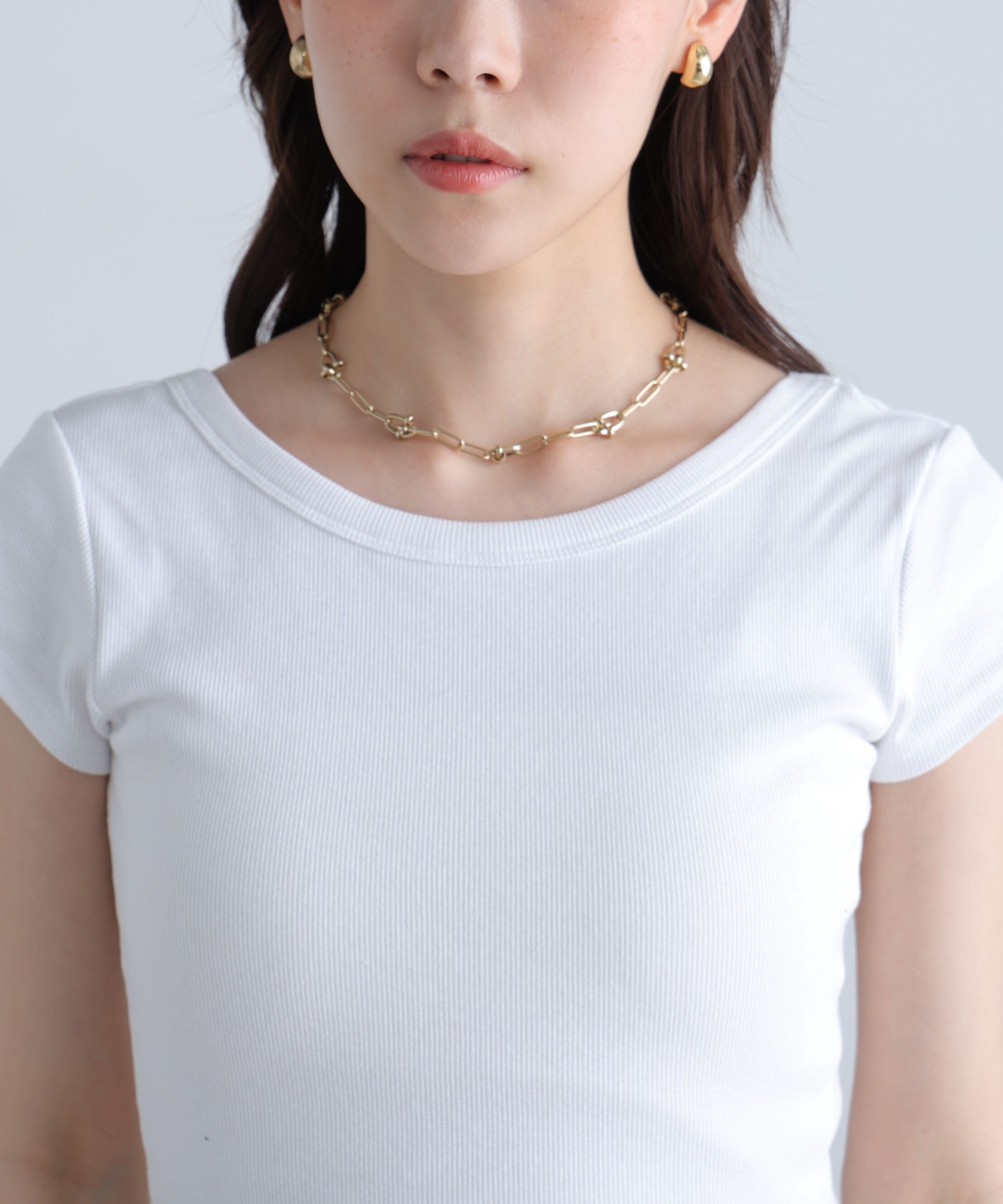  「〈MFM〉バックオープン半袖カットソー」|Tシャツ・カットソー|