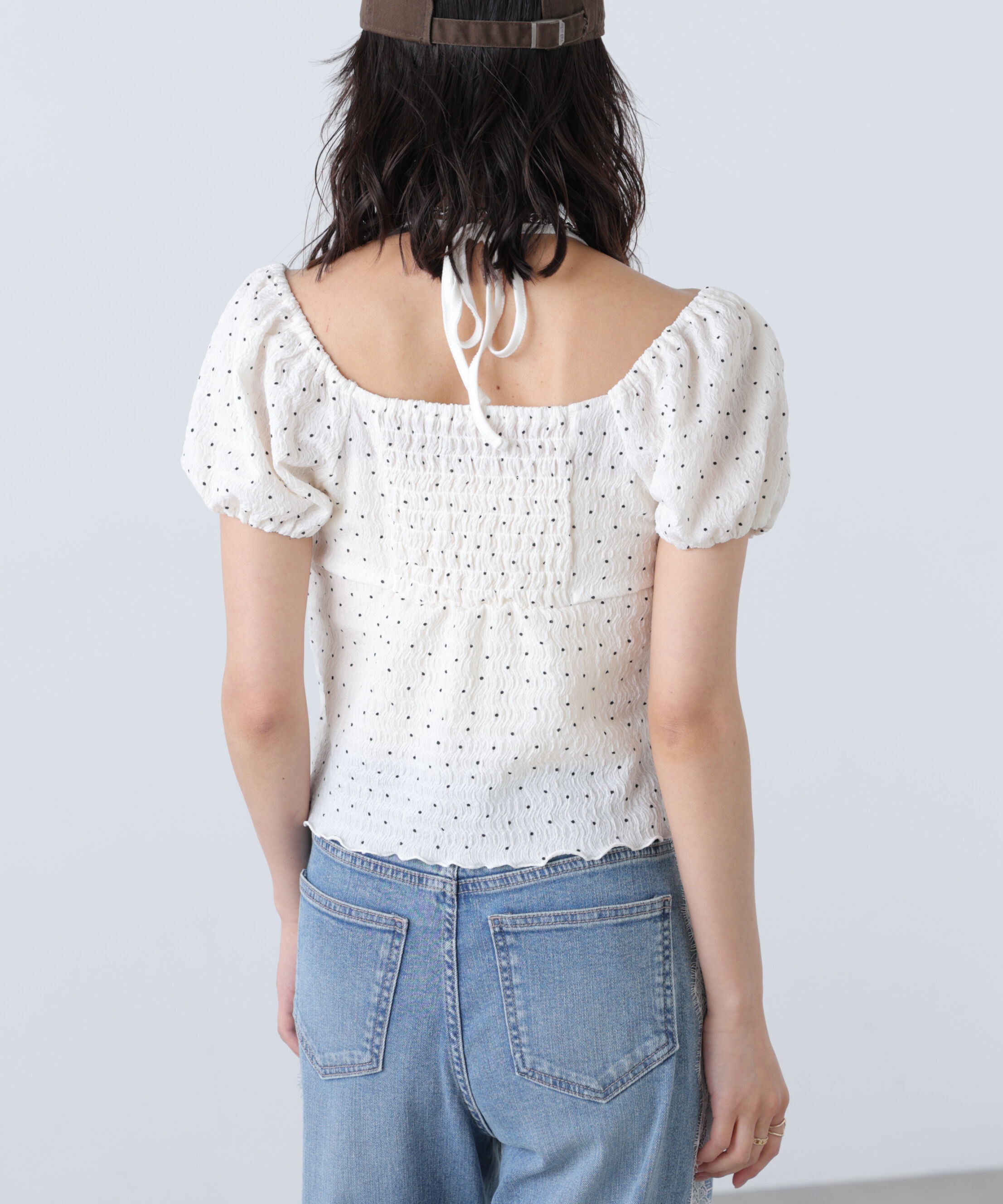  「ホルターレイヤードカットソー」|Tシャツ・カットソー|
