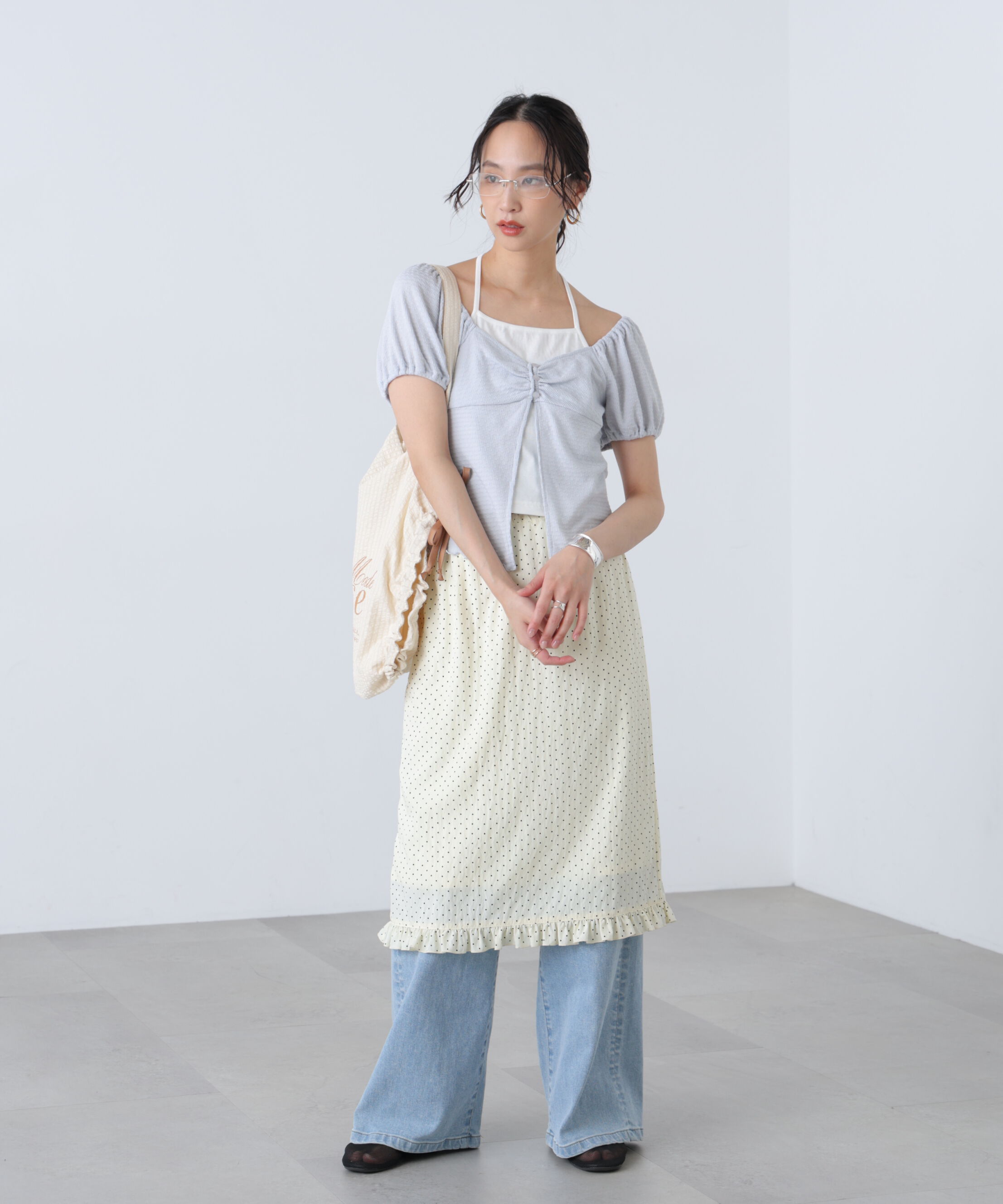  「ホルターレイヤードカットソー」|Tシャツ・カットソー|