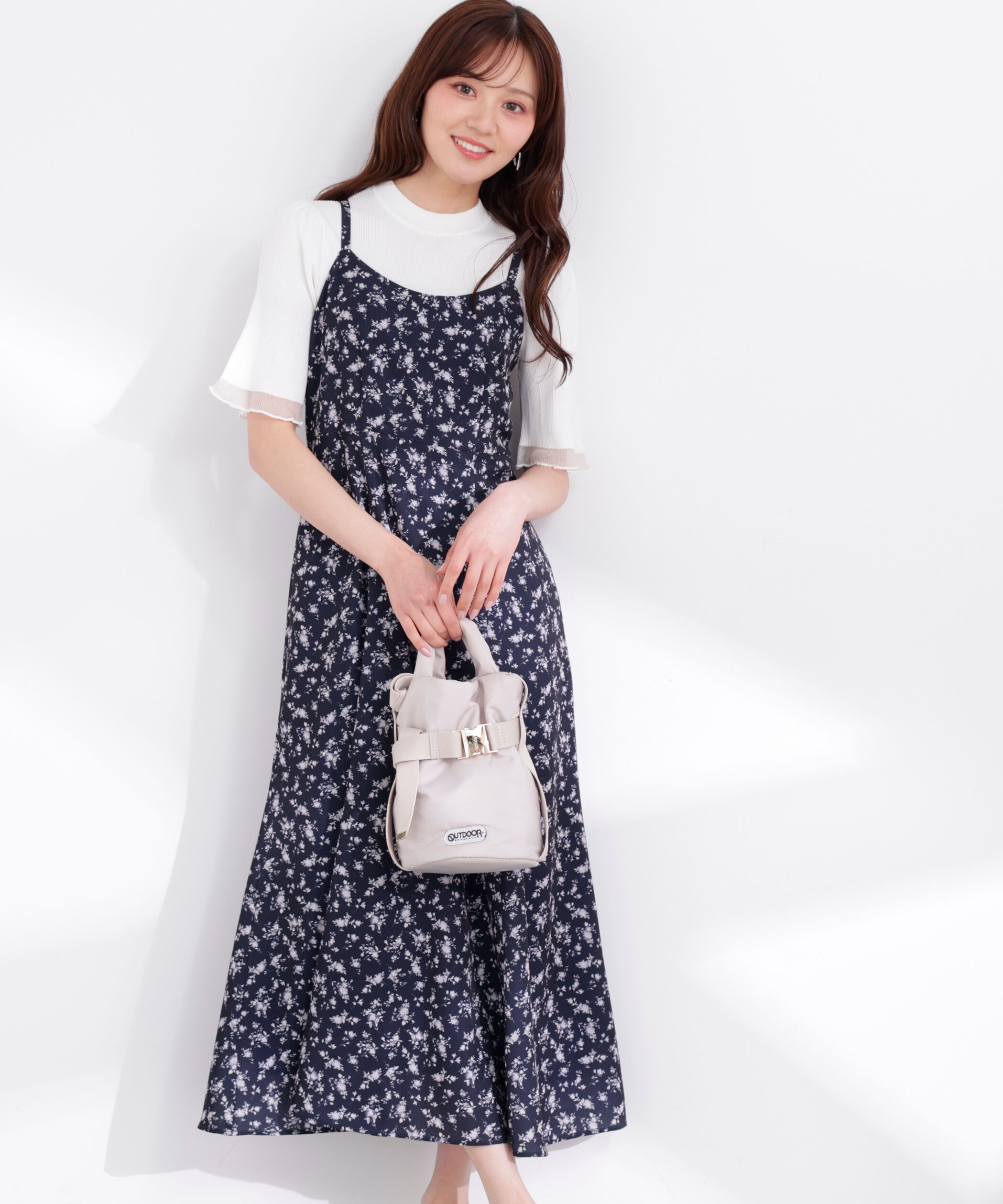 PROPORTION BODY DRESSING「部分シアー半袖ニット 26SS」|ニット・セーター|