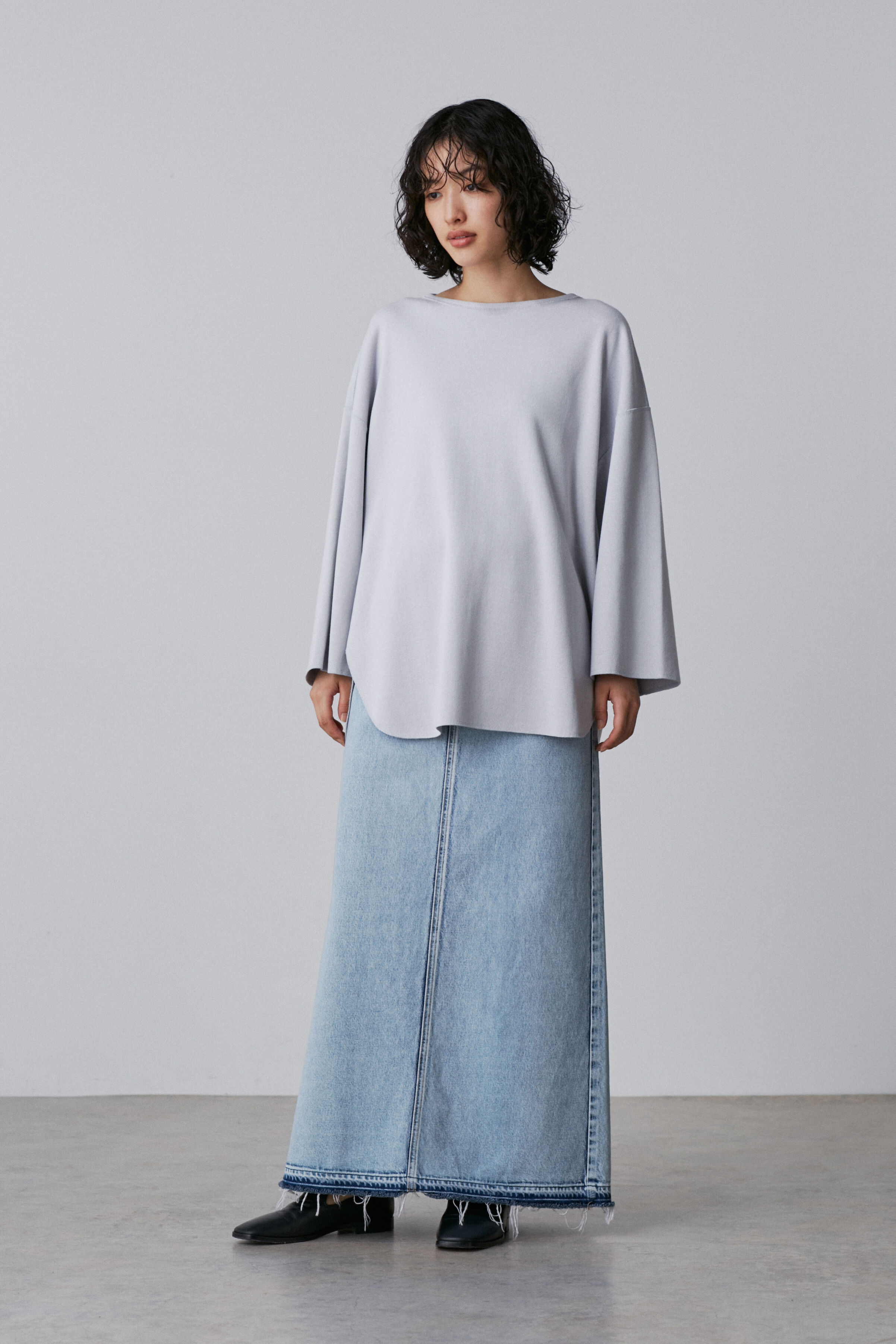YLEVE 「YLEVE / COTTON RIB PULL OVER BIG」|Tシャツ・カットソー|