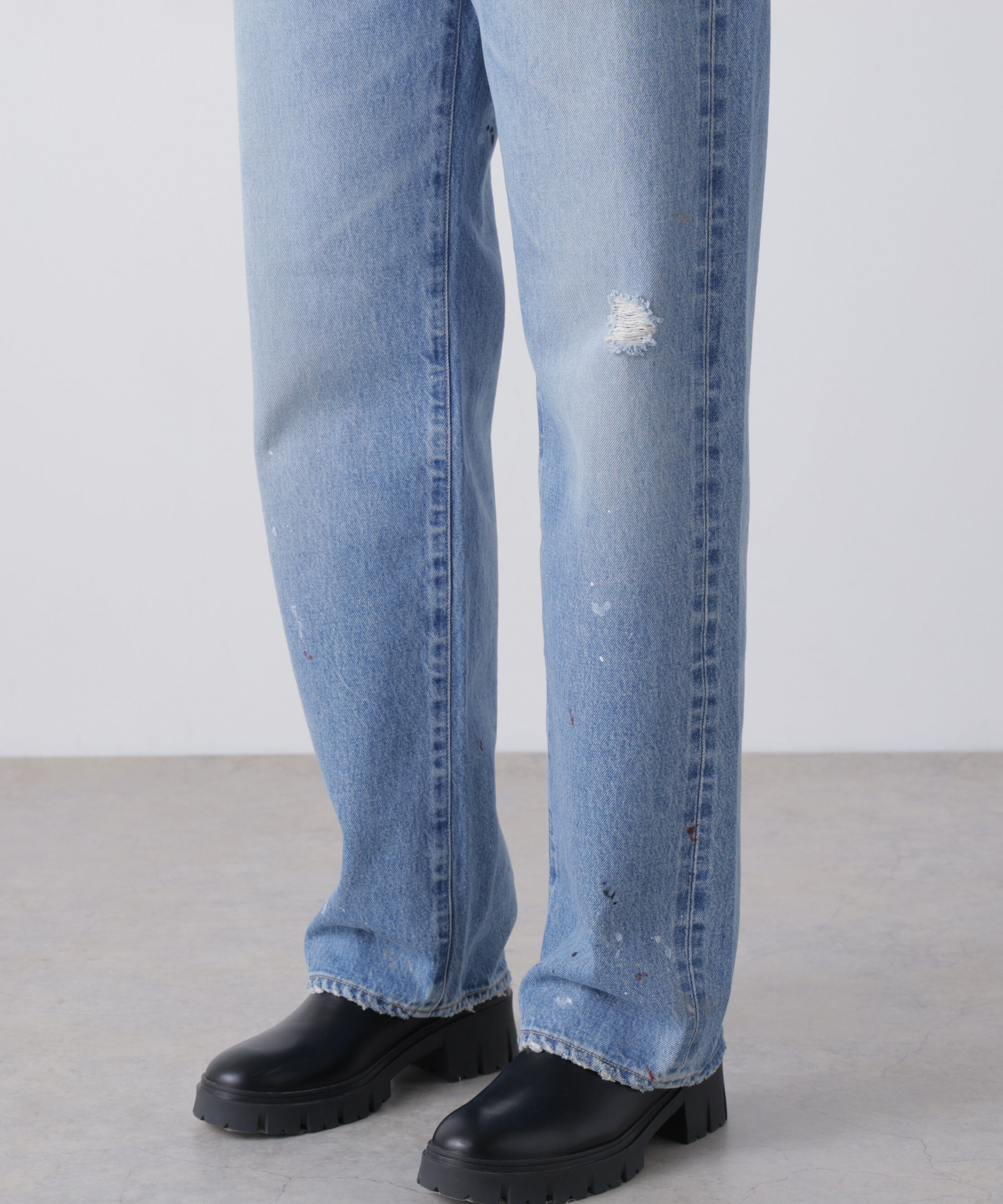 YLEVE 「YLEVE / [UNISEX] USED-FINISHED 13.5oz STRAIGHT DENIM」|その他|