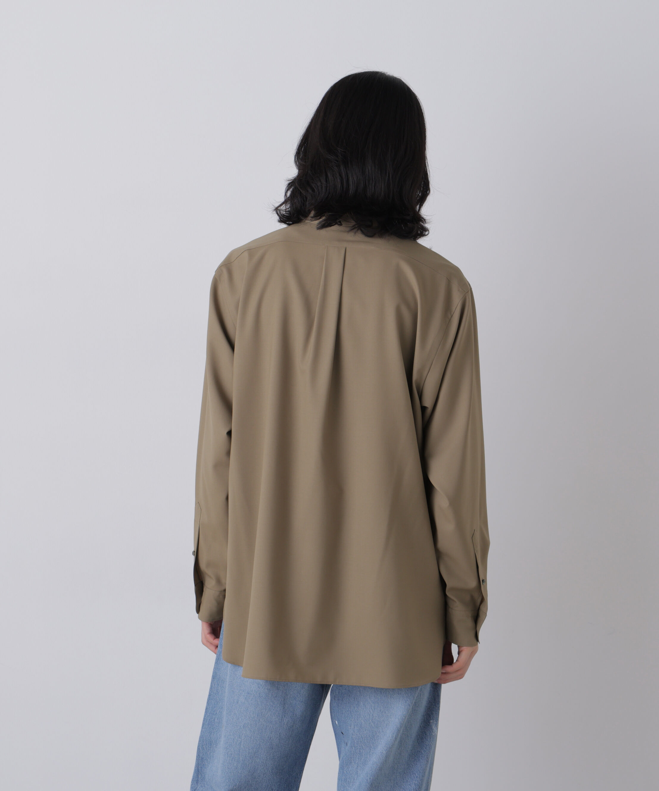 YLEVE 「YLEVE / SUPER140's WOOL TROPICAL SHIRT」|シャツ・ブラウス|