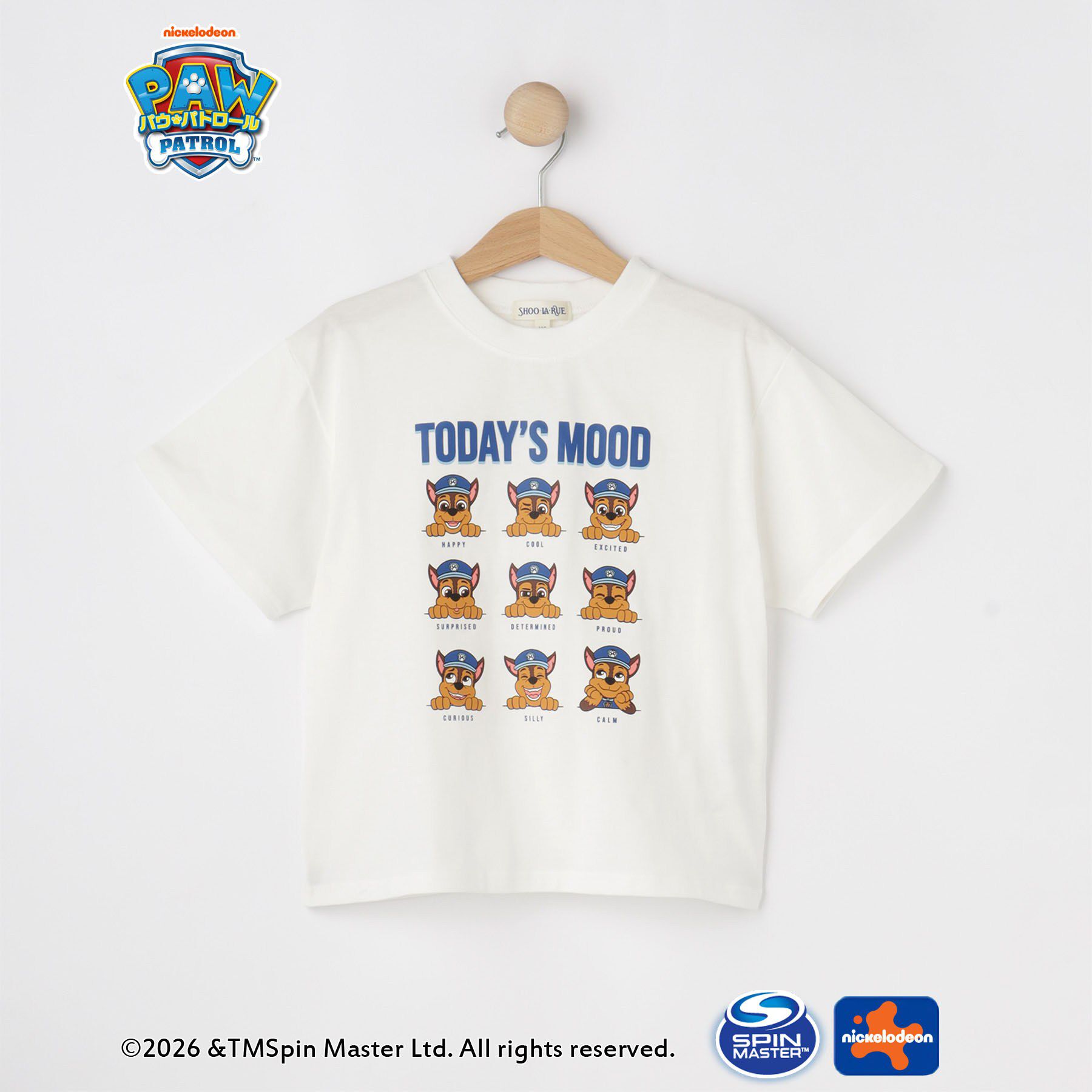 SHOO･LA･RUE「【PAW PATROL】フェイスプリントTシャツ」|Tシャツ・カットソー|ホワイト(001)
