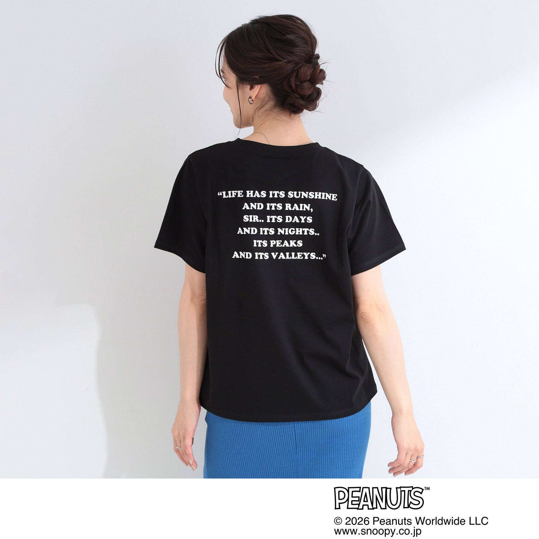 SHOO･LA･RUE「【PEANUTS】ひんやりプリントTシャツ」|Tシャツ・カットソー|
