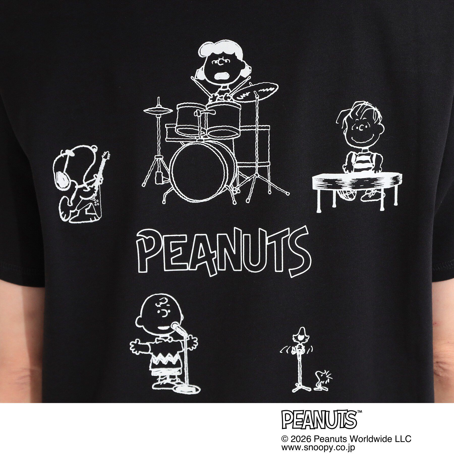 SHOO･LA･RUE「【PEANUTS】ひんやりプリントTシャツ」|Tシャツ・カットソー|