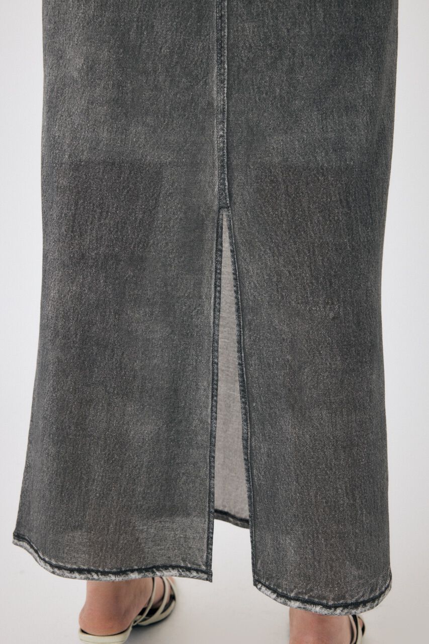 MOUSSY「DENIM PRINT TRANSPARENT スカート」|スカート|