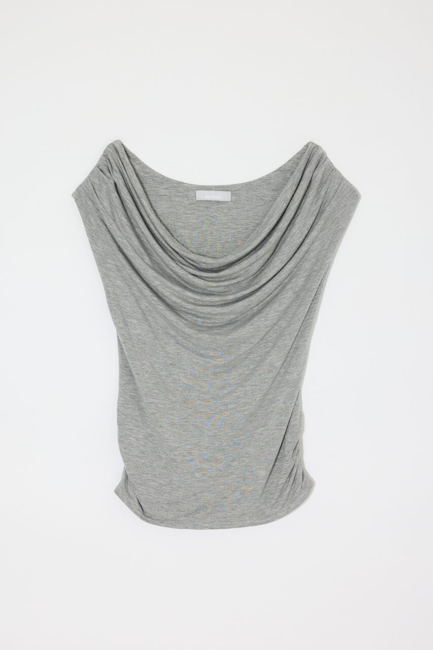 MOUSSY「DRAPE OFF SHOULDER CUT トップス」|その他|